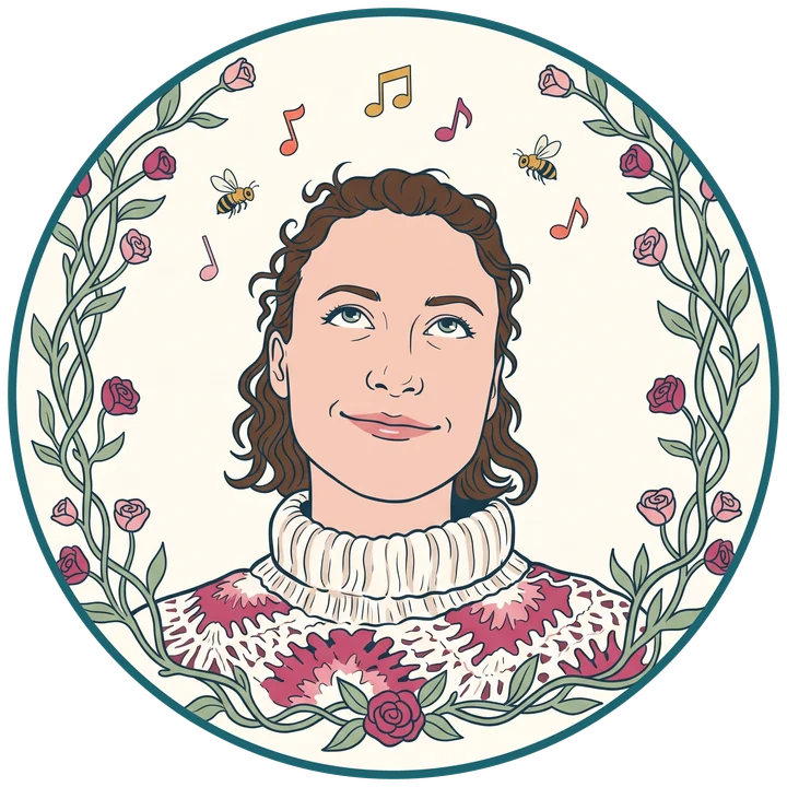 Illustrated portrait of Maria Masha Tsfasman