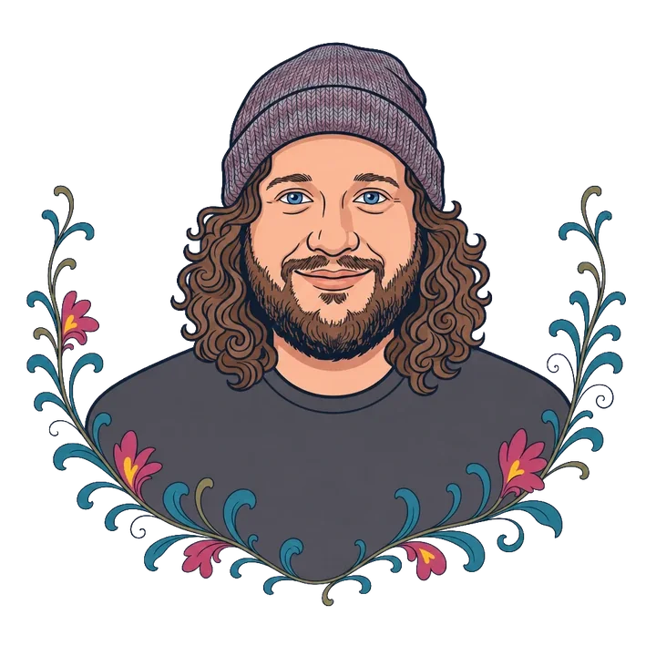 Illustrated portrait of Ben Wigler