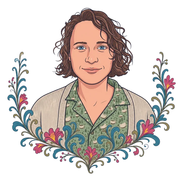 Illustrated portrait of Maria Masha Tsfasman